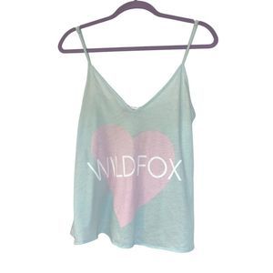 Wildfox Heart Cami - Size S
